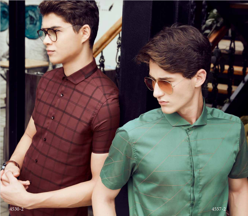 Mens Wine Check T-shirt