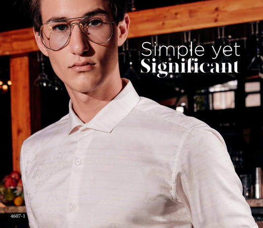 Mens Formal Peach Shirt