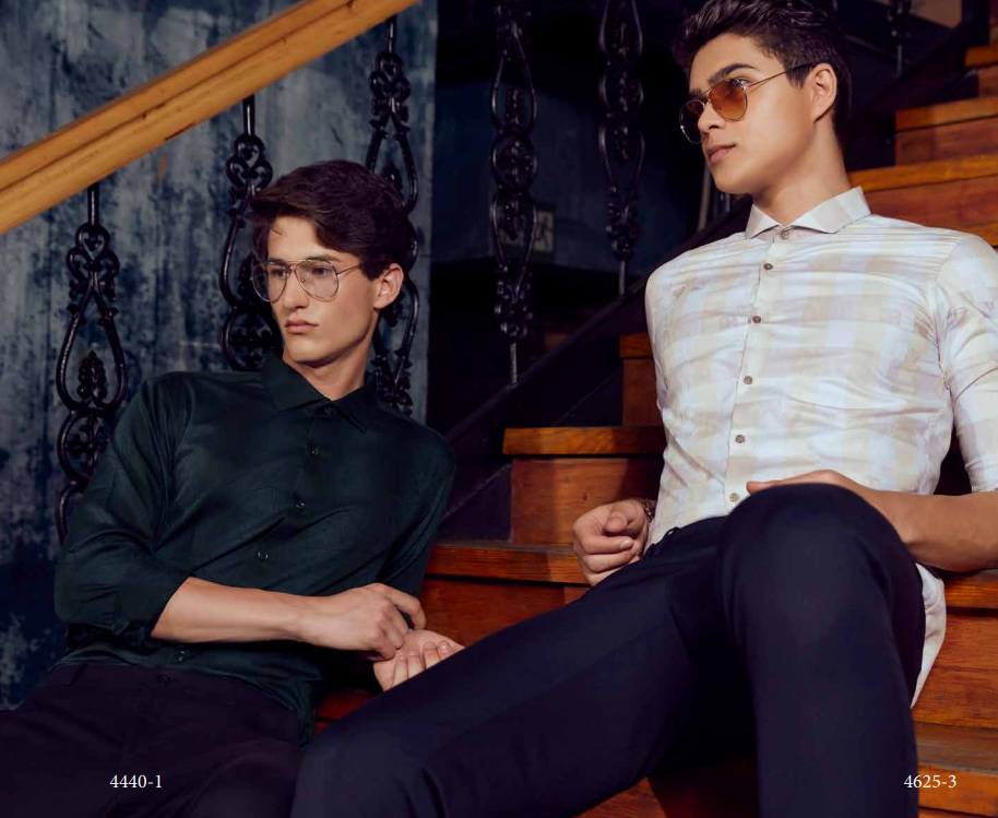 Mens Formal Combo Check Shirts